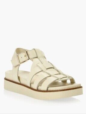 BROWNS Soho Italian Leather Fisherman Platform Sandals – Size 39 EU / 8.5 US